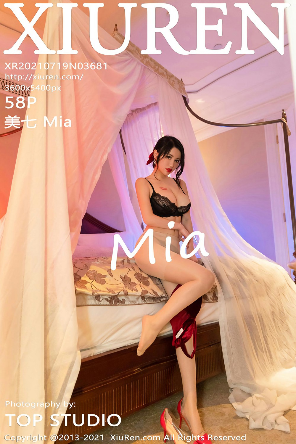 [XiuRen秀人网] 2021.07.19 No.3681 美七 Mia